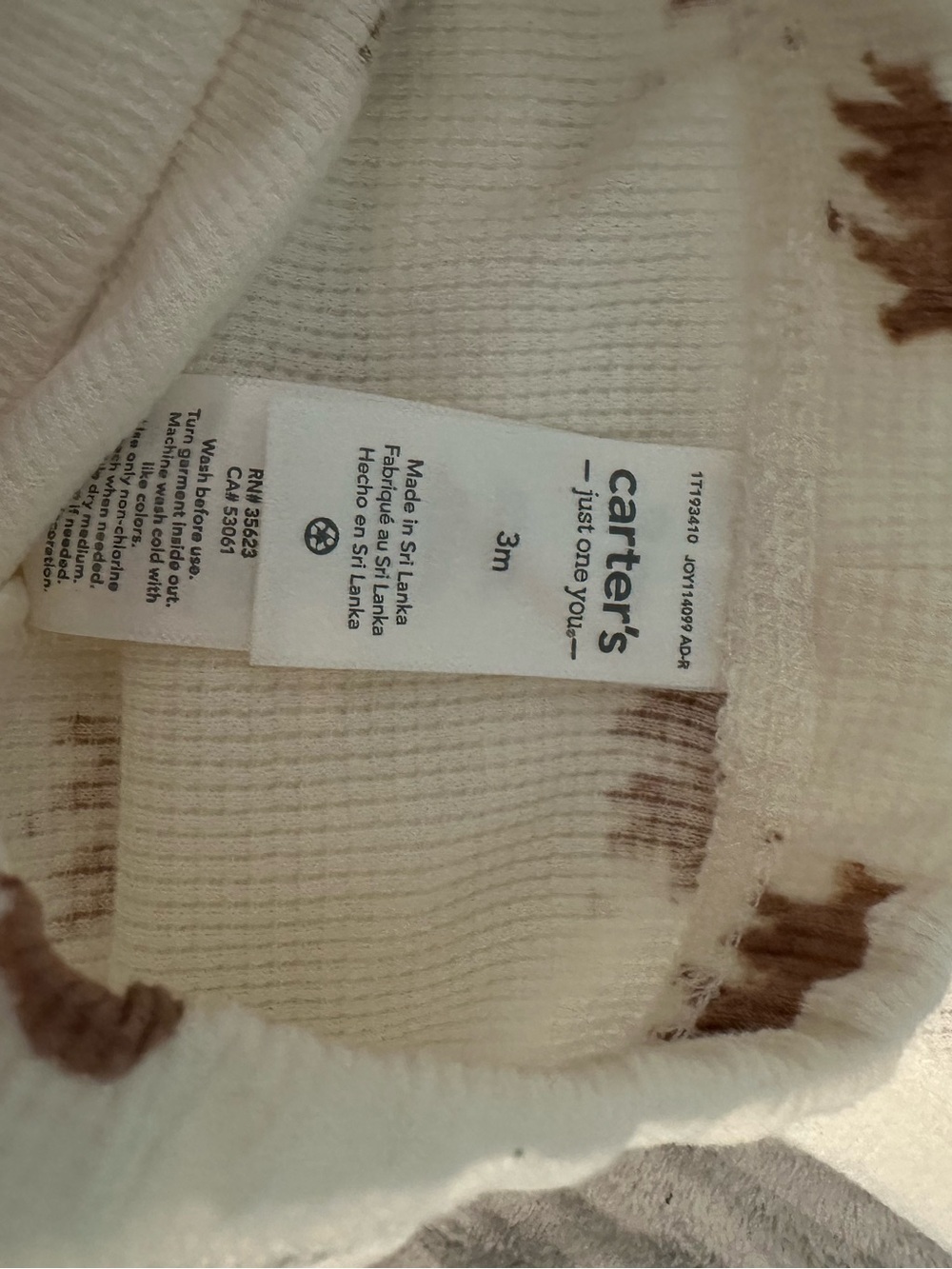 5/$25 bear themed baby bundle - Picture 4 of 9